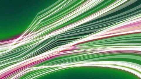 Animation Background design animation lines green In 4K Stock Footage 335711019
