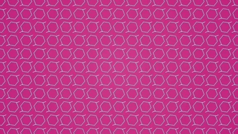 Animation background with hexagon and lines 動画素材 105961069
