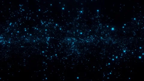 Animation background of numerous small lights Stock Footage 281852041