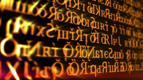 Animation background pattern of computer monitor screen source or ascii code Stock Footage 68126835