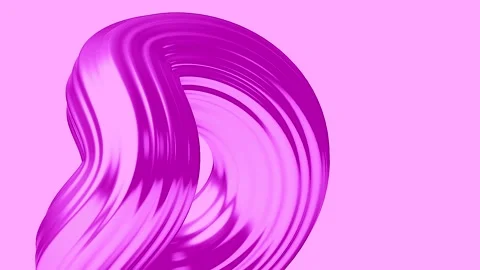 Animation background in the pink gradient cartoon tunnel circle Stock Footage 259409697