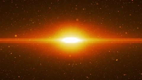 Animation background of shining particles. Stock Footage 236805487