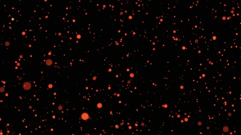 Animation background of shining particles. Stock Footage 237202945