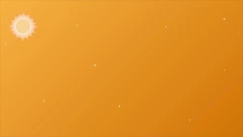 The animation of the background of the solar system. Cartoon Stock Footage 120719315