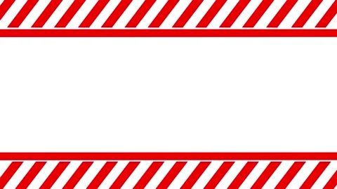 Animation of barricade tape or warning tapes. Stock Footage 289426556