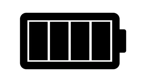 Animation of battery icon. Stock Footage 129139333