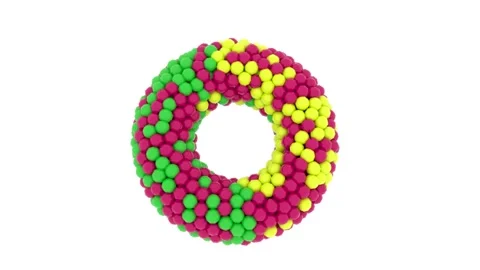 Animation of beads Stock Footage 246725654