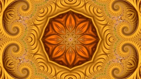 Animation of a beautiful abstract pattern with a kaleidoscopic transformation Stock Footage 148762654