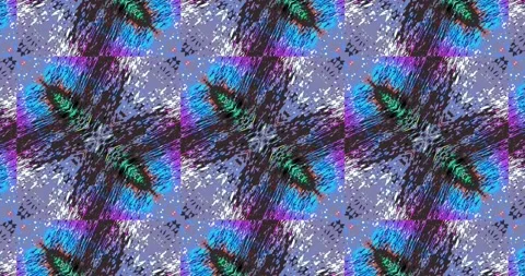 Animation of beautiful moving color patterns Stock Footage 276569266
