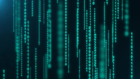Animation Binary code Stock Footage 170740546
