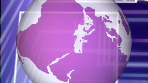 Animation of binary coding and data processing over globe Stock Footage 312544606