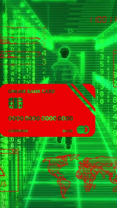 Animation of binary coding and data processing over computer servers Stock Footage 320759241