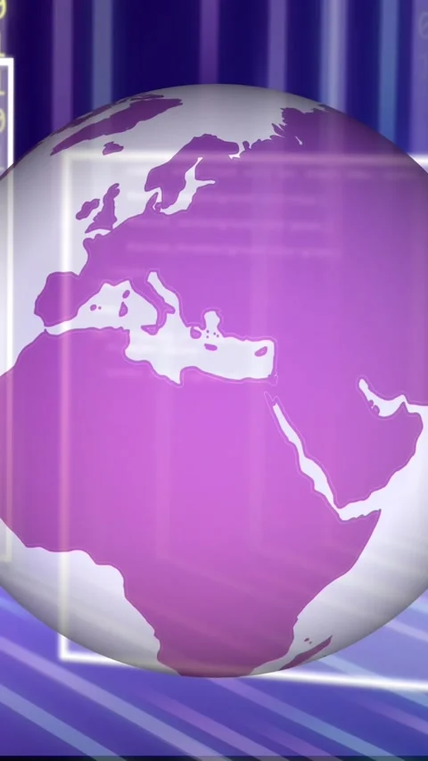 Animation of binary coding and data processing over globe Stock Footage 323897830