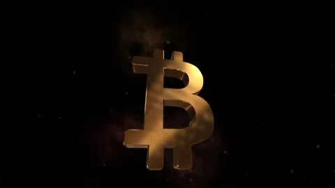 Animation bitcoin explosion Stock Footage 84591401