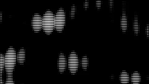 Animation of Black background with a white striped Stock Footage 262850975