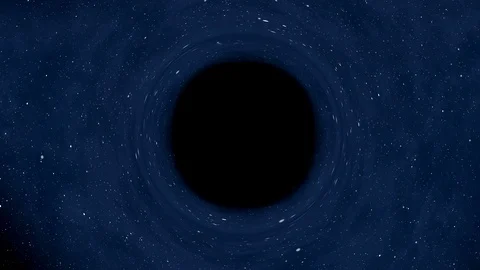 Animation of a black hole Stock-Footage 115348352