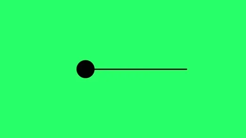 Animation black line for infographic texture on green background.  Stock Footage 218116710