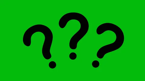Animation black question marks three Stock Footage 332660263