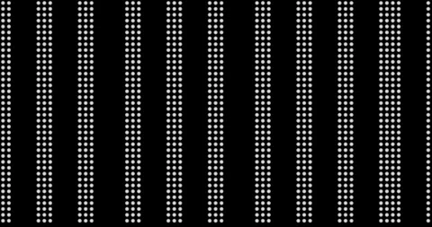 Animation black screen light dot Stock Footage 323905529