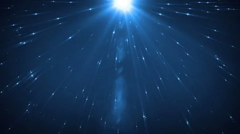 Animation blue background with rays in space. Vídeo Stock 62415190