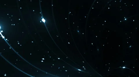 Animation blue background with rays in space. Видео 62416273