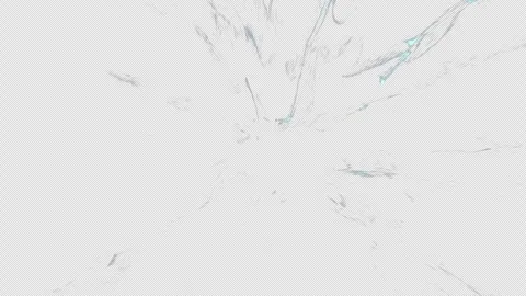 Animation Blue explosion effect. Festive Fireworks. Isolated on Transparent Back Stock Footage 266095663