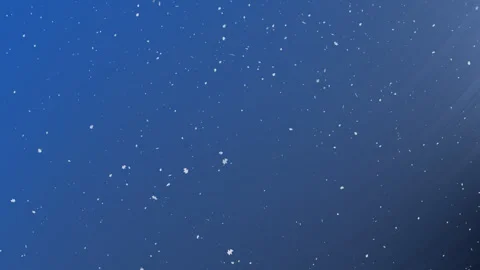 Animation Blue gradient background with falling snowflakes Stock Footage 320299108