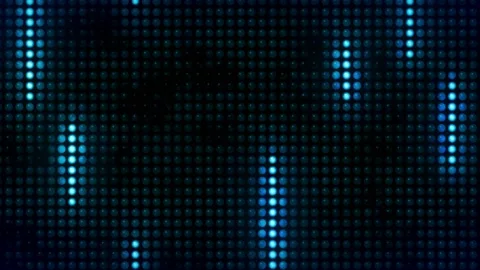  Animation blue light line on black background.  Stock Footage 201838012