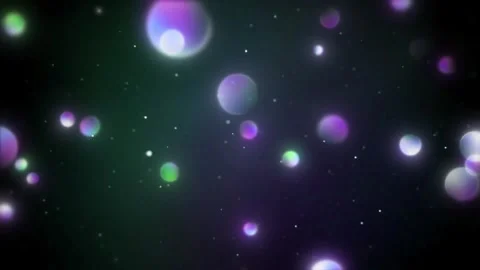 Animation blue light shine particles bokeh background. Stock Footage 276619960