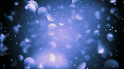 Animation blue light shine particles bokeh background. Stock Footage 276620208