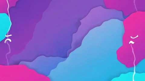 Animation blue pink violet liquid Stock Footage 323153431