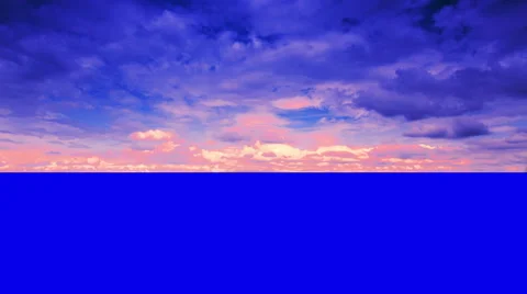 Animation blue screen Video stock 42459673