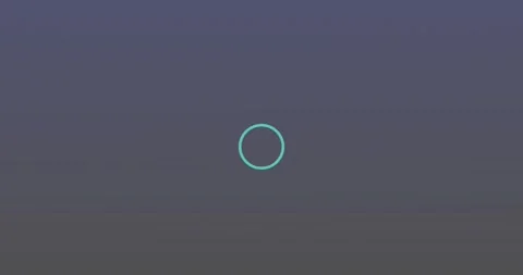 Animation of blue spots and circles on g... | Stock Video | Pond5