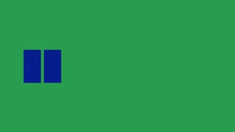 Animation with blue squares on a green background. Stock Footage 248222905