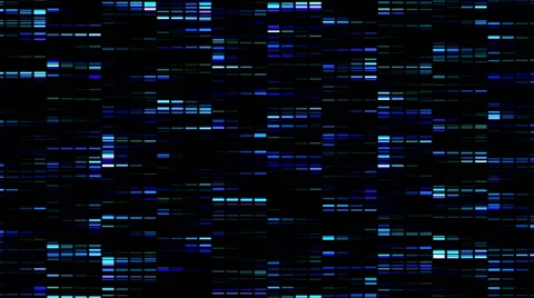 Animation of blue squares moving fast Stock Footage 60383447