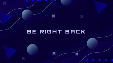 Animation of blue stream pack background. Looping video animation Video stock 281891637