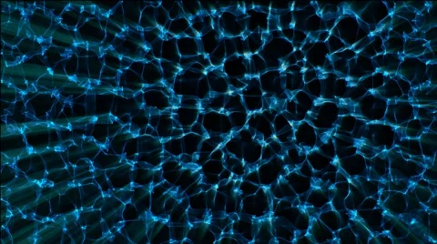 Animation Blue  waves Stock Footage 976118