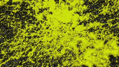 Animation of boiling acrylic paint 스톡 동영상 134822851