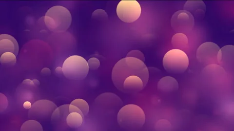 Animation of bokeh background, defocused circle light moving Stock Footage 45569598
