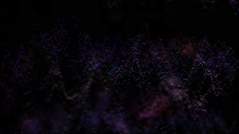Animation. Bokeh lights. Dust particles. Floating glitters. Colorful confetti Stock Footage 149896868