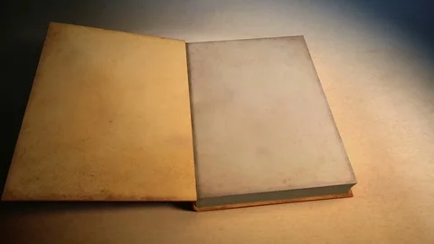 Book Opening & Closing Animation (Loop):, Stock Video