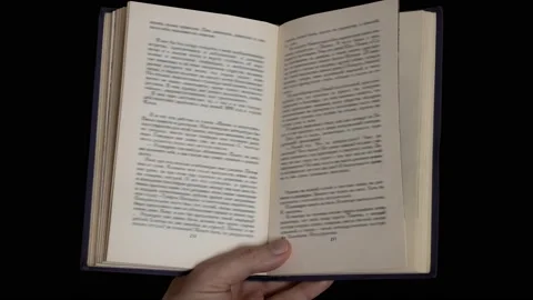 Animation of books in a hand Stock Footage 233564245