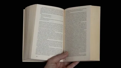 Animation of books in a hand Stock Footage 233564295