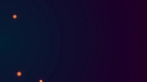 Animation of bouncing particles Stock Footage 297697820