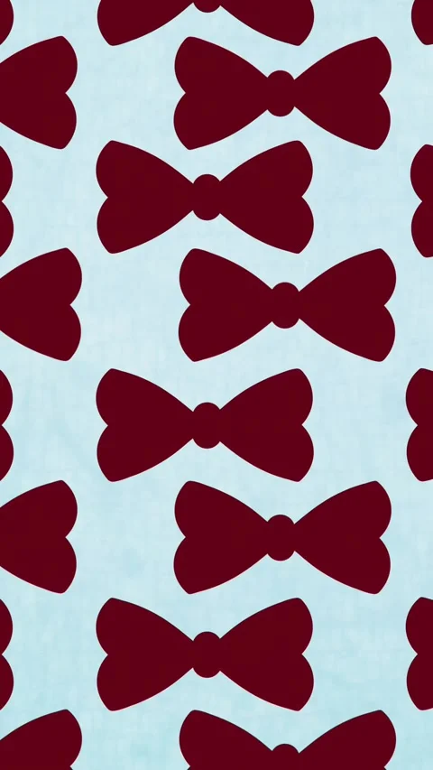 Animation of bow ties floating over green background Stock Footage 319882754