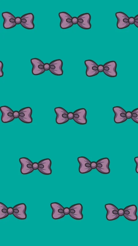Animation of bow ties floating over green background Stock Footage 319882764