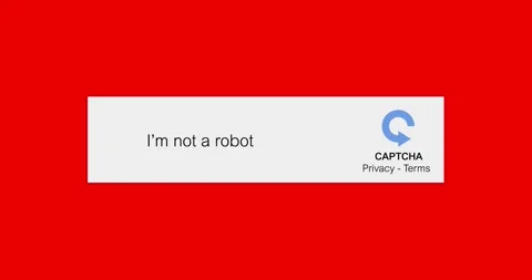 Animation box captcha chroma key screen motion graphic Stock Footage 347568250