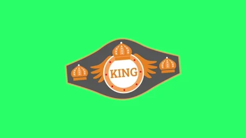 Animation boxing training equipment on green screen. Stock Footage 273356584