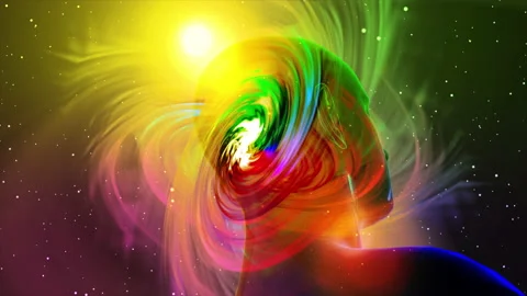 Animation of brain intelligence and mentality Stock Footage 170783016