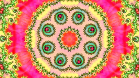 Animation of a bright multicolored abstract background Видео 150258388